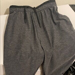 Under Armour Black and Gray HeatGear Joggers